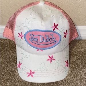 Pink Von Dutch hat